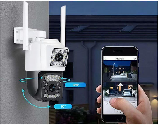 IP Surveillance Camera Wi-Fi Full HD+ 6MP Waterproof with Two-Way Communication