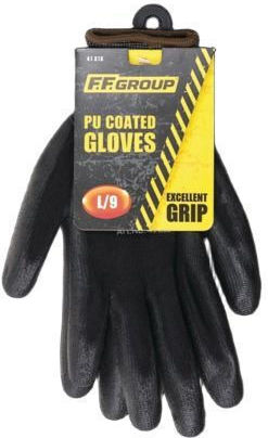 FFG Arbeitshandschuhe Schwarz Nitril/Polyester 12Stück