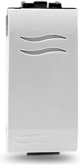 Geyer Mechanism for Wall Push Button Switch in White Color 7600.1