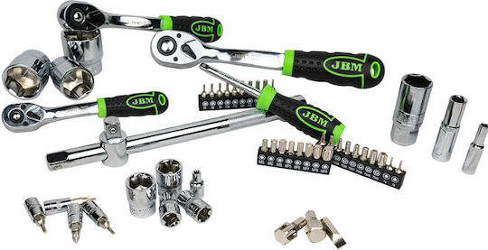 JBM Ratschen- & Steckschlüssel-Sets 1\2" 179Stück