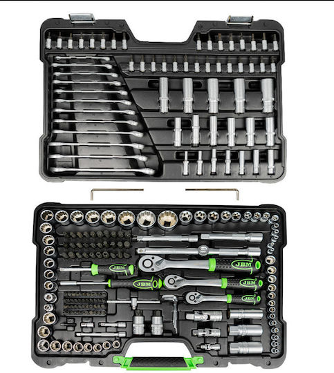 JBM Καστάνια με Καρυδάκια 1\2" & 1\4" & 3\8" 216τμχ