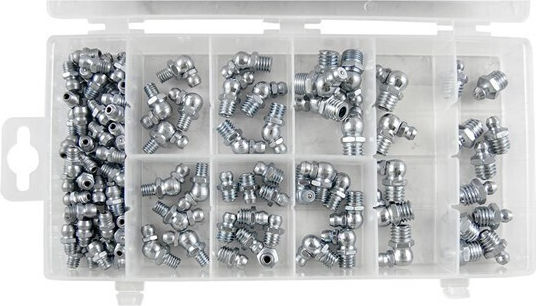 JBM 53359 Grease Nipple Power Tool Accessories Set 60 Pieces
