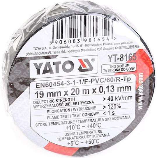 Yato Μονωτική Ταινία Μαύρη