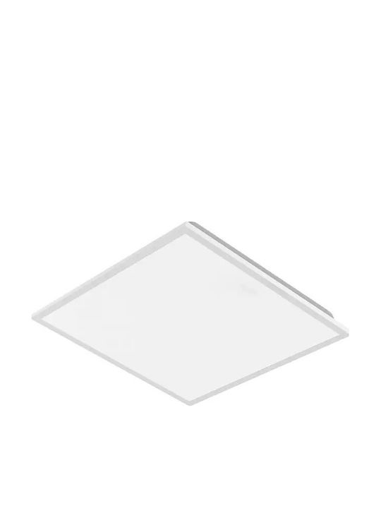 V-TAC Τετράγωνο Χωνευτό LED Panel 40W με Ψυχρό Λευκό Φως 6500K 60x60εκ.
