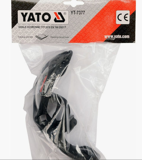 Yato Safety Glasses / Work Mask for Protection with Transparent Lenses 1pcs