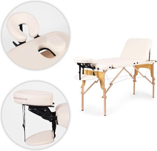 Modernhome Wooden Folding Massage and Physiotherapy Bed 186x80cm
