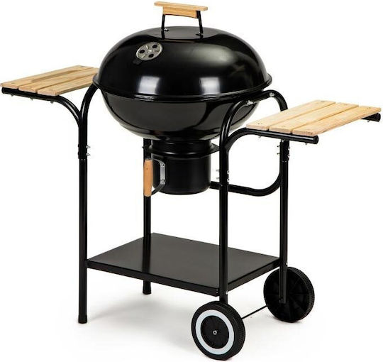 Garden Charcoal Grill with Lid 40cmx40cm