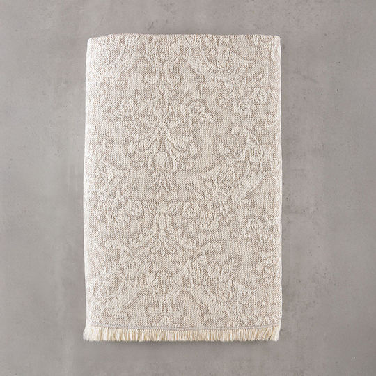 Rythmos Bianco Ριχτάρι Διθέσιου Καναπέ Chenille 180x240εκ. Εκρού