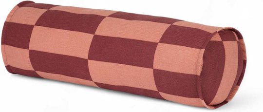 Vibes Pernă Cylindrică Maroon Tiles