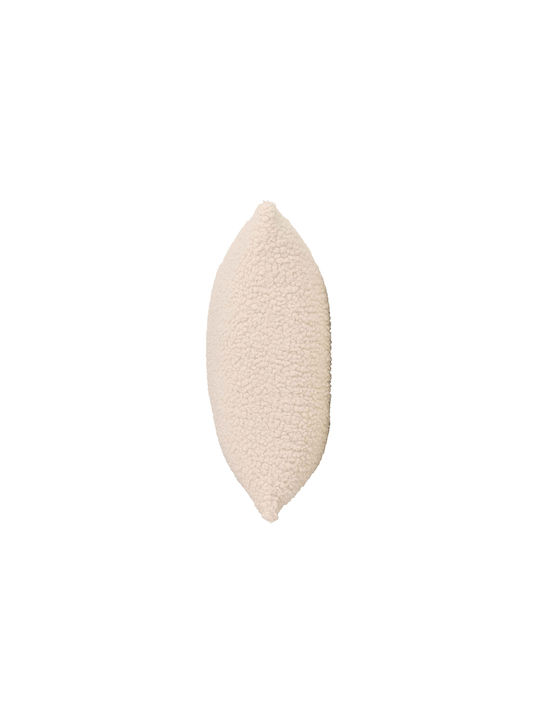 Douceur d'Intérieur Διακοσμητική Μαξιλαροθήκη Woolen Fleece Natural 40x40εκ.