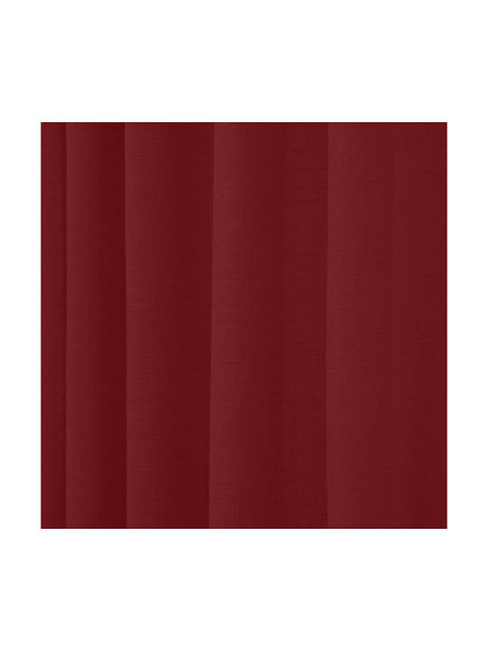 Lino Home Vorhang mit Bleistiftfalten 1010 Rote 295x300cm