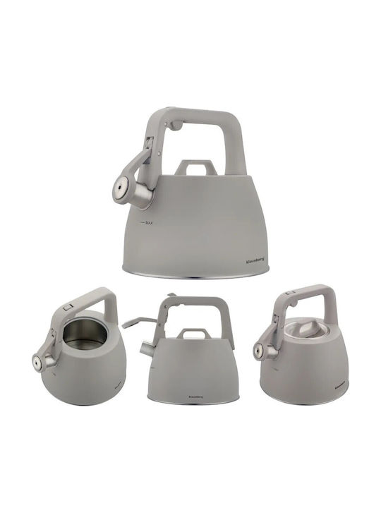 Klausberg Βραστήρας Ανοξείδωτος Γκρι 2500ml