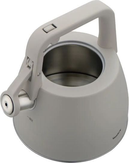 Klausberg Wasserkocher Edelstahl Gray 2500ml
