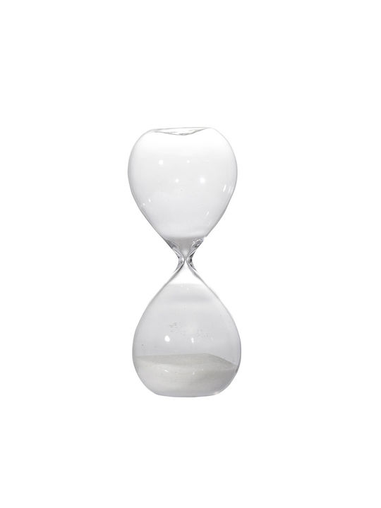 Artekko Clepsidră Decorativă Pentru Birou Din Sticlă 9x9x25,5 cm În Culoare Transparentă