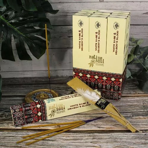 Home Fragrance Sticks Native Soul Scent White Sage Dragon's Blood 15g
