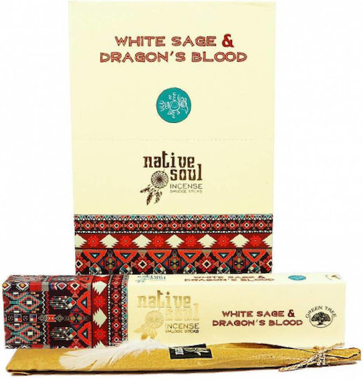 Home Fragrance Sticks Native Soul Scent White Sage Dragon's Blood 15g