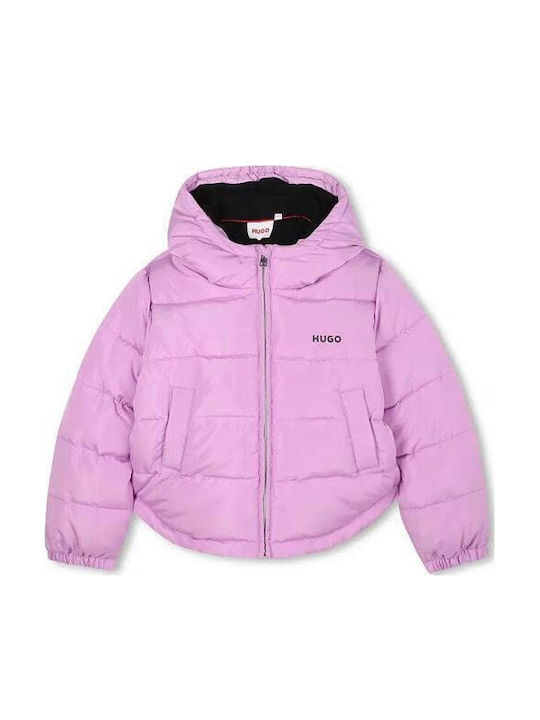 Kinderjacken & Winterjacken mit Futter Kapuzen- Rosa