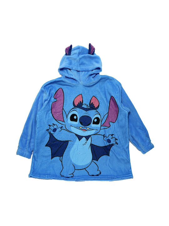 Disney Κουβέρτα Fleece Lilo & Stitch Μπλε 160εκ.