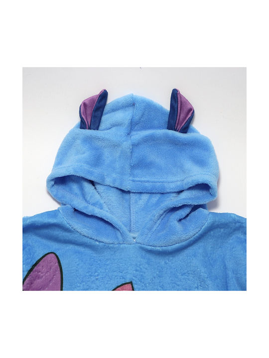 Disney Κουβέρτα Fleece Lilo & Stitch Μπλε 160εκ.