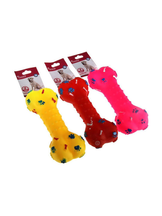 Viosarp Dog Toy Bone 17cm Yellow