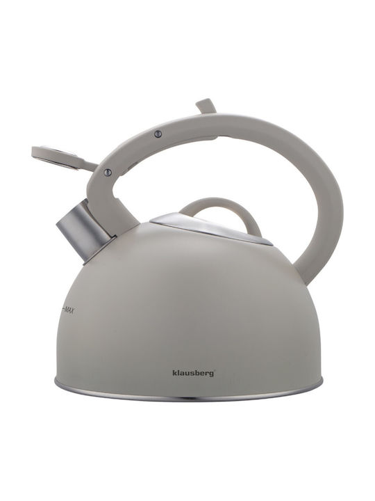 Klausberg Kettle Stainless Steel Gray 2500ml