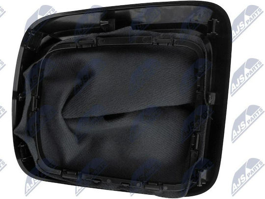 Schicht-Stiefel Nty Gzb-ft-025 Fiat Tipo II 2015 Schwarzes Lederimitat Silbernes Rahmen