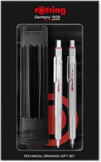 Rotring Комплект Химикалки Сив