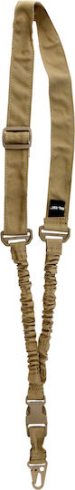Mil-Tec Basic One Point Bungee Sling Gewehrriemen Waffengurt Coyote in Braun Farbe
