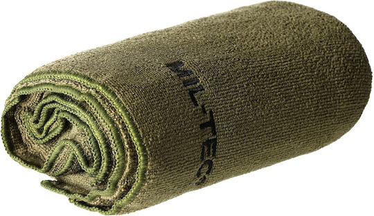 Mil-Tec Microfiber Face Towel with Case Khaki 120x60cm