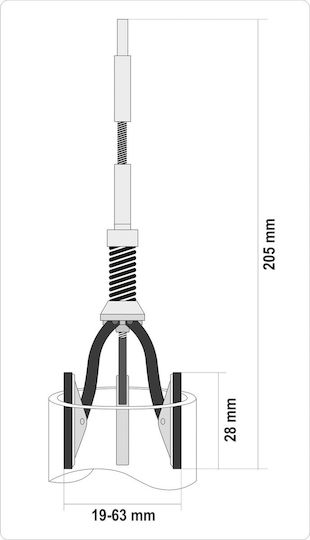 Yato Χωνευτήρας Κυλίνδρων 19-63mm Yt-05810