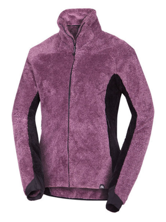 Damen Jacke in Burgundisch Farbe