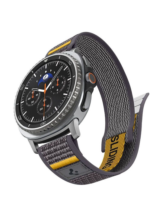 Spigen Armband Stoff Gray (Galaxy Watch 8 / 8 Classic)