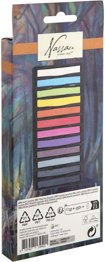 Nassau 12 Soft Pastels Crayons