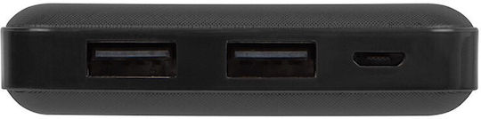 Blow PB10A Power Bank 10000mAh mit 2 USB-A Anschlüssen Schwarz