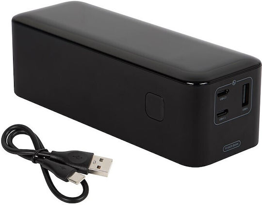 Blow Power Bank 27000mAh 140W with USB-A Output Port and 2 USB-C Power Delivery Output Ports Black