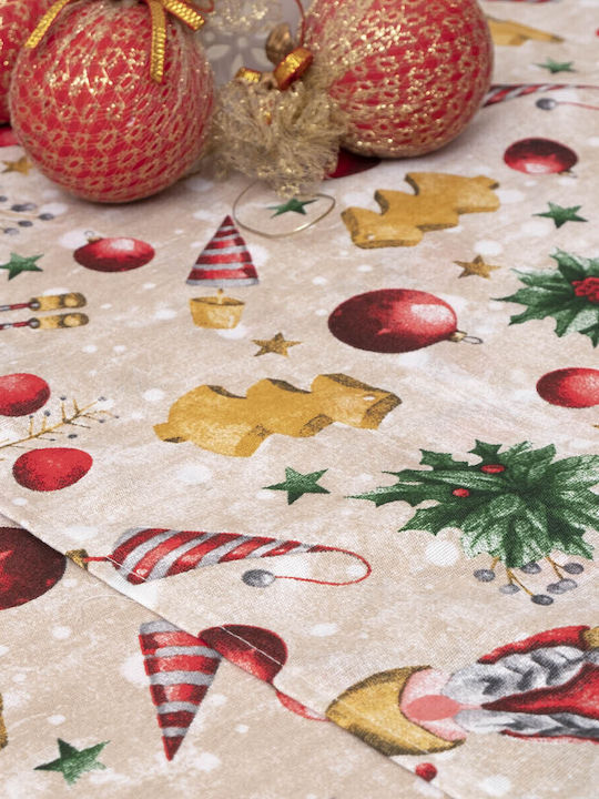 Viopros Christmas Decorative Pillow Square 45x45cm