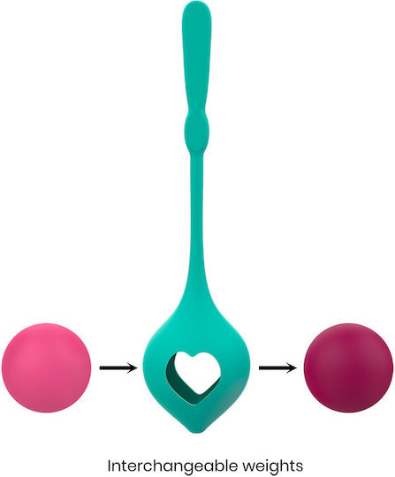 Rithual Deva Aqua Green Pelvic Training Set Talla 1 Orquidea