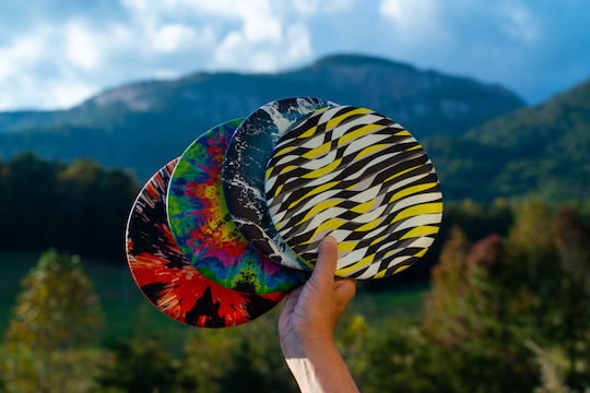Waboba Wingman Pro Foldable Frisbee with Diameter 21 cm Flames