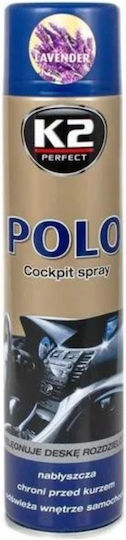 K2 Polierspray für das Armaturenbrett mit Aroma Lavendel 600ml