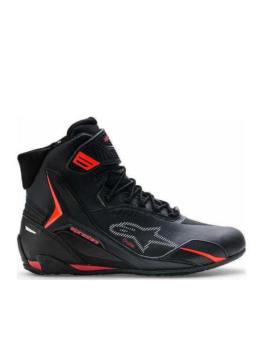 Alpinestars Faster-4 Ανδρικά Μποτάκια Drystar Μαύρα Alpinestars Faster-4 Ανδρικά Μποτάκια Drystar Μαύρα