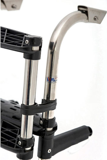 Eval 3 Steps Folding Boat Ladder Folding Mirror Boat Ladder with 3 Steps FOLDING STAINLESS STEEL Description Steps 3