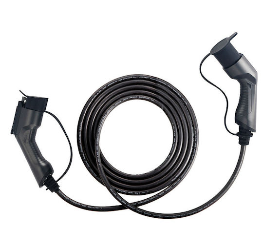 Electric Car Charging Cable 7.5kW 32A Type 1 to Type 2 Single Phase by Jbm 54054