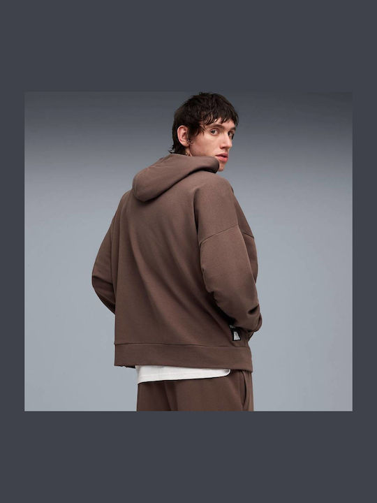 PUMA Sweatshirt Bronze With Hood