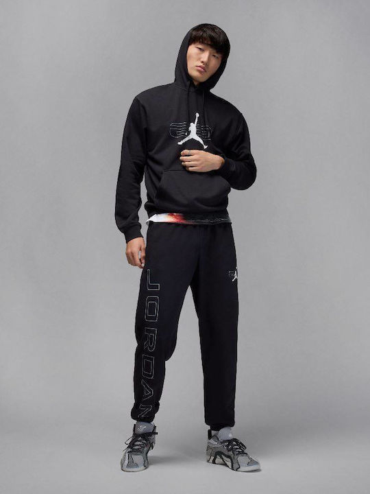 Hoodie Hoodie Dri-Fit Sweatshirt with Hood Black / Smoke Grey