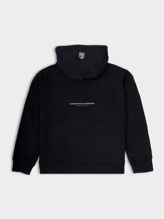 AntetokounBros Φούτερ Black με Κουκούλα