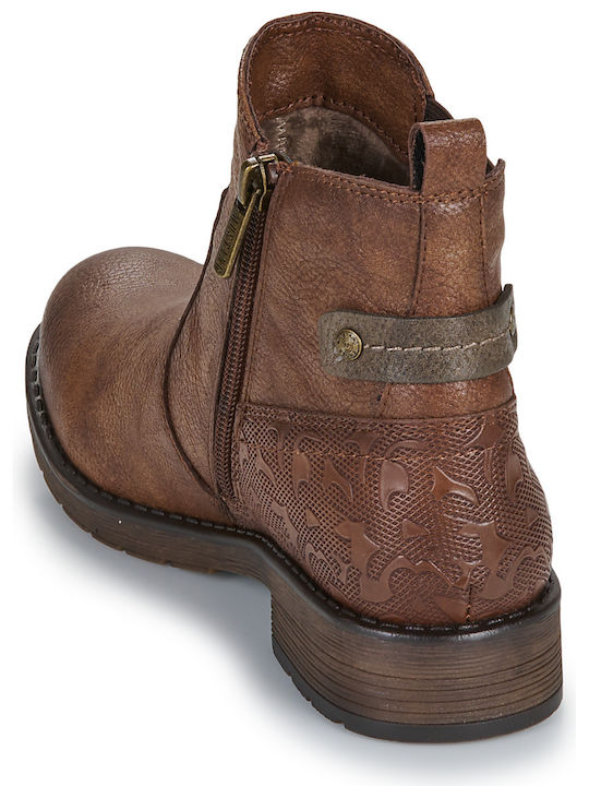 Stiefeletten Damen Braun