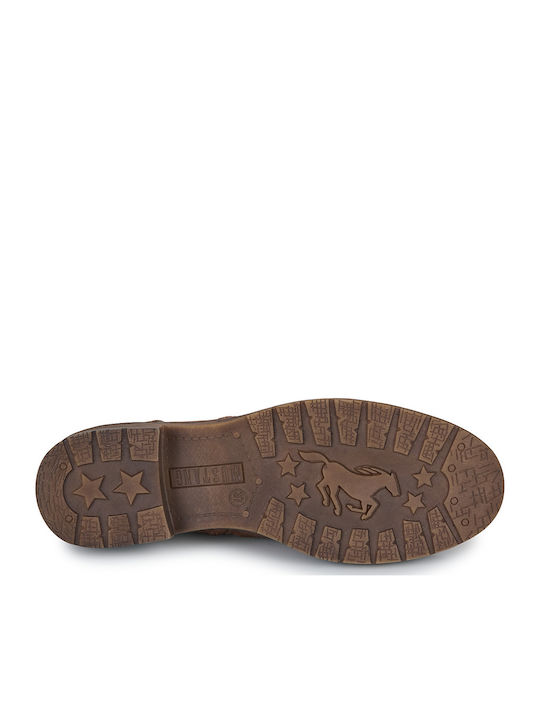 Stiefeletten Damen Braun
