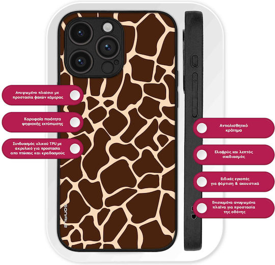 Sonique Animal Print Series Case Google Pixel 9 5G Giraffe 01