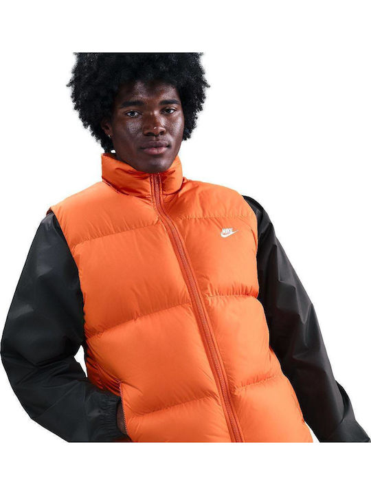 Nike Therma-fit Μπουφάν Puffer Orange / White