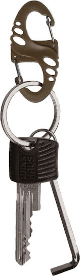 Mil-tec S-Haken Karabiner Set Coyote 10 Stück
